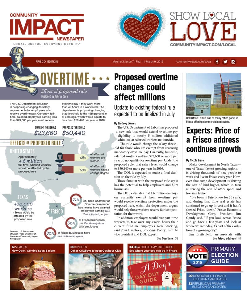 Frisco cover — February 2016