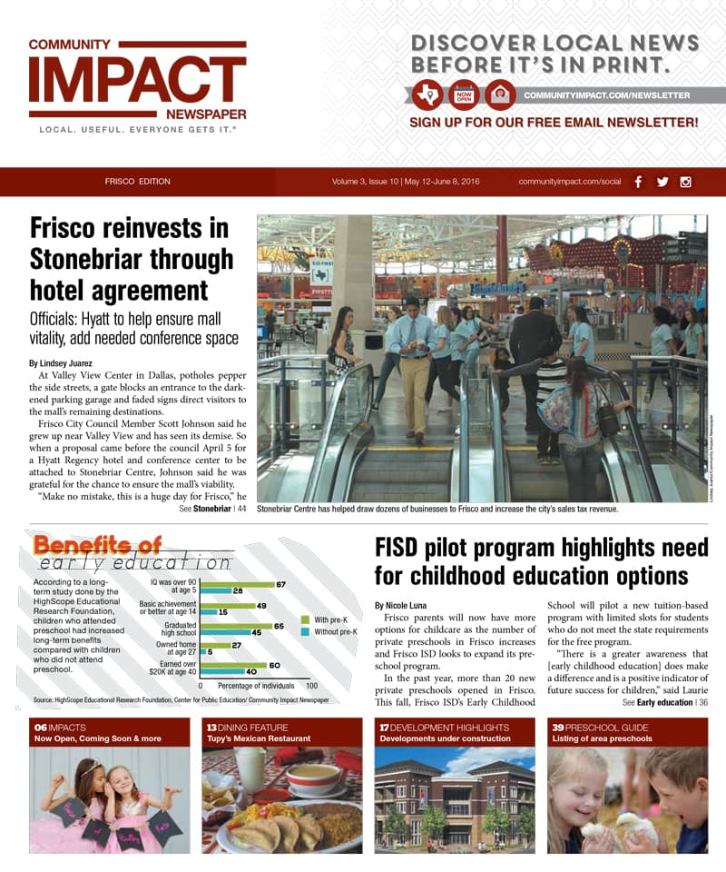 Frisco cover — May 2016