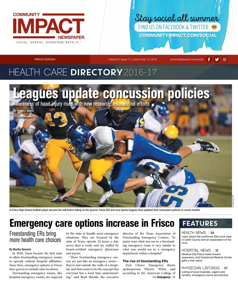 Frisco cover — June 2016