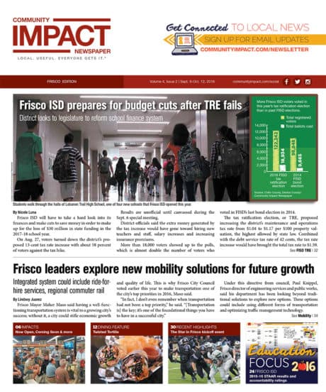 Frisco cover — September 2016