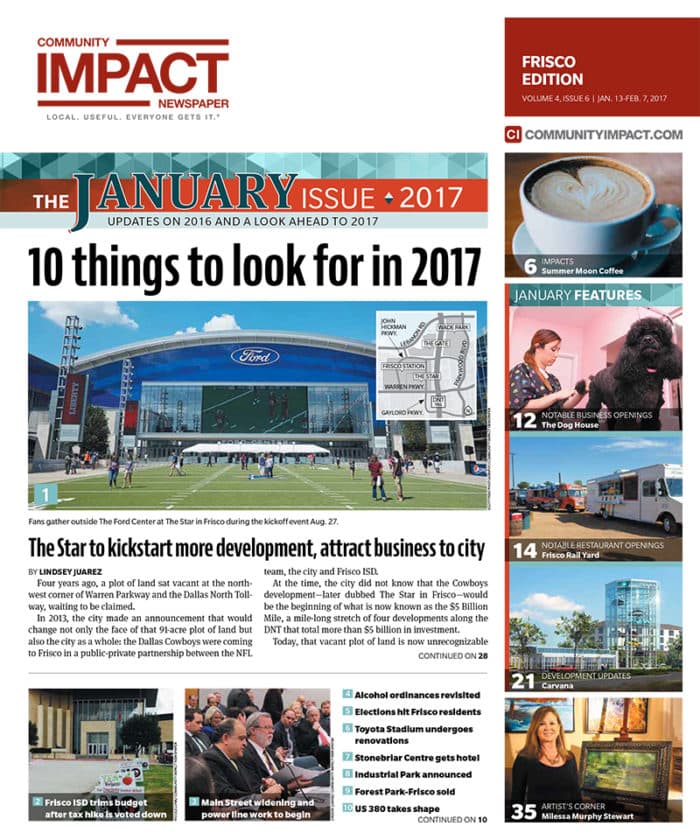 Frisco cover — January 2017
