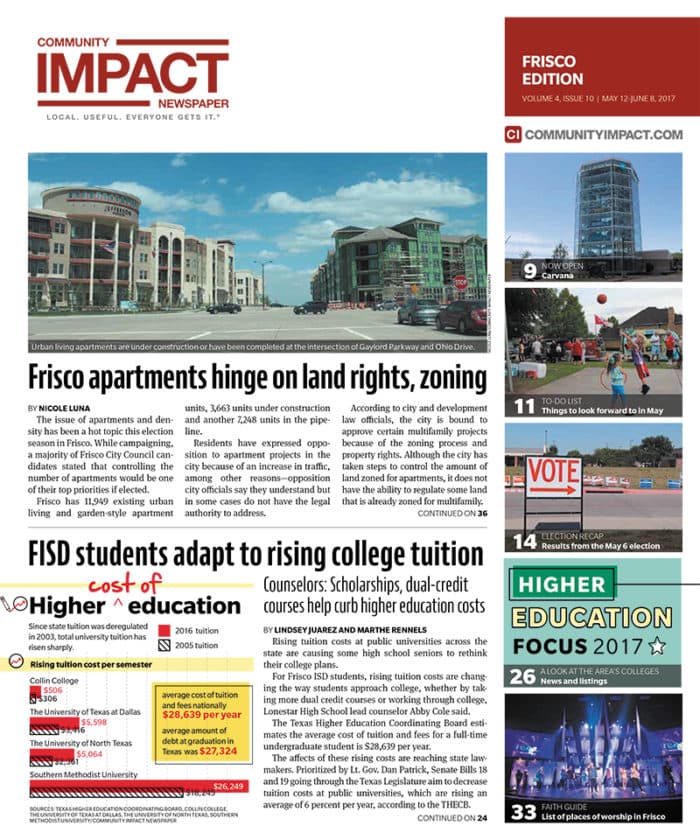 Frisco cover — May 2017