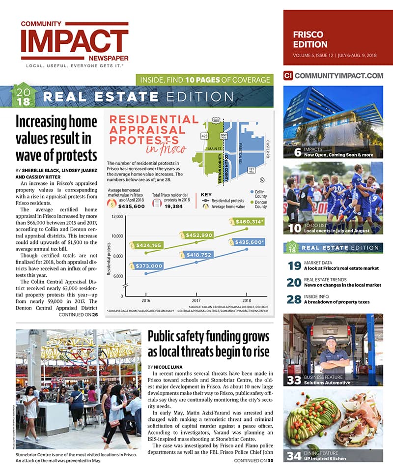 Frisco cover — July 2018