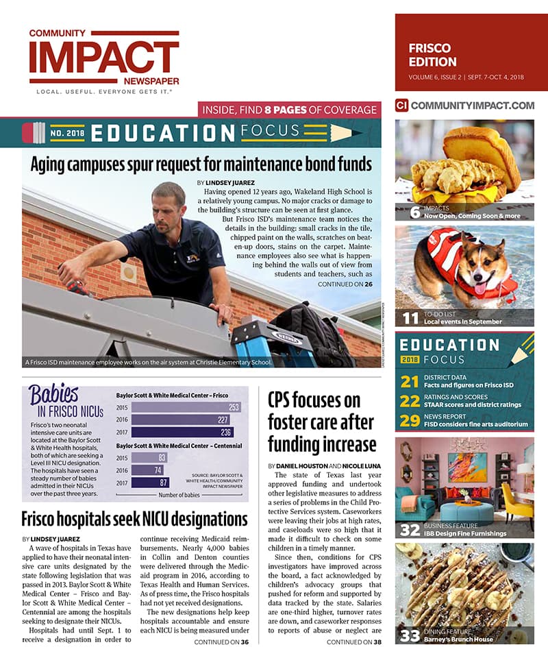 Frisco cover — September 2018