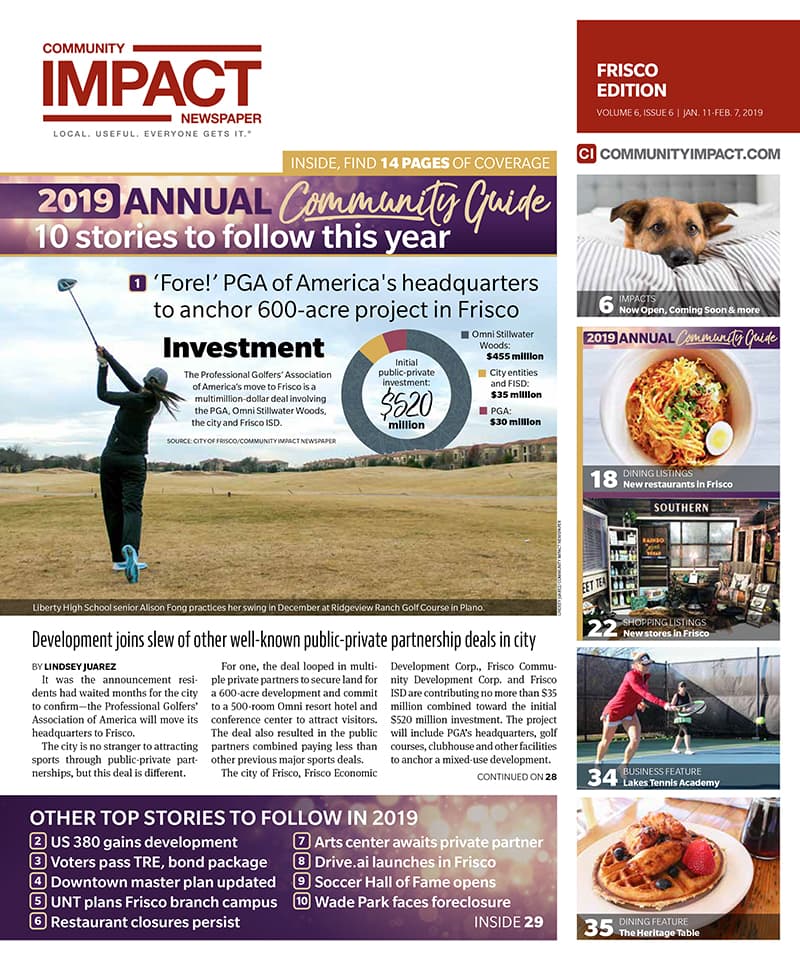 Frisco cover — January 2019