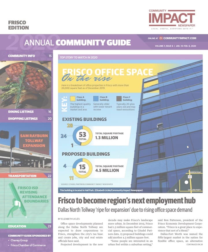 Frisco cover — January 2020