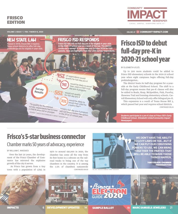 Frisco cover — February 2020