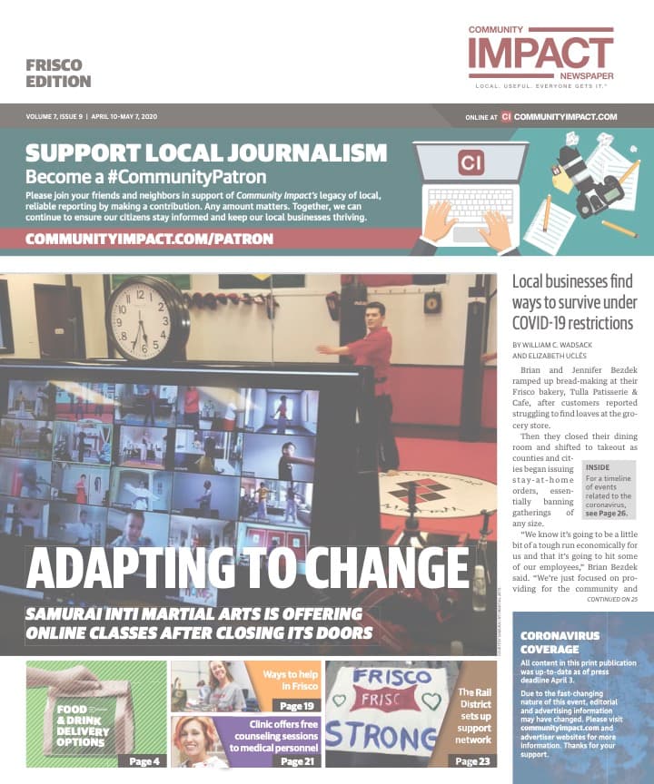 Frisco cover — April 2020