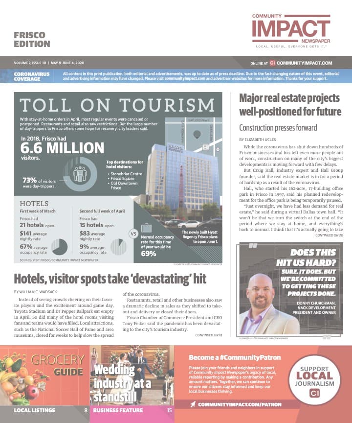 Frisco cover — May 2020