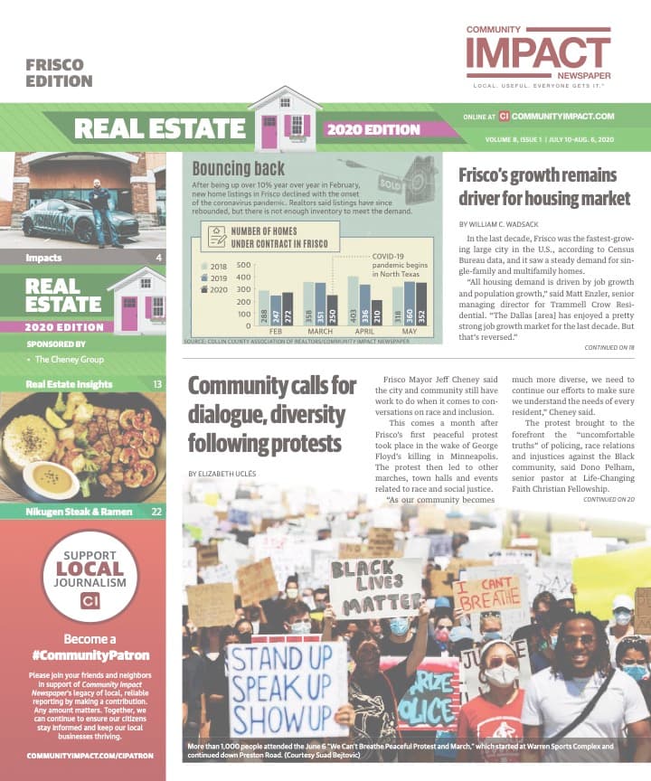 Frisco cover — July 2020