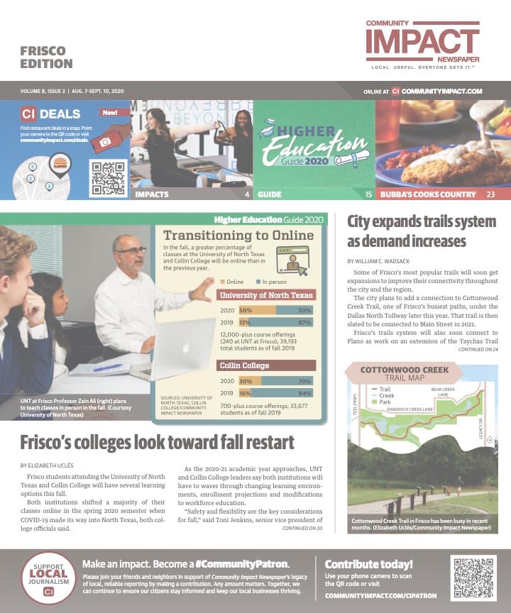 Frisco cover — August 2020