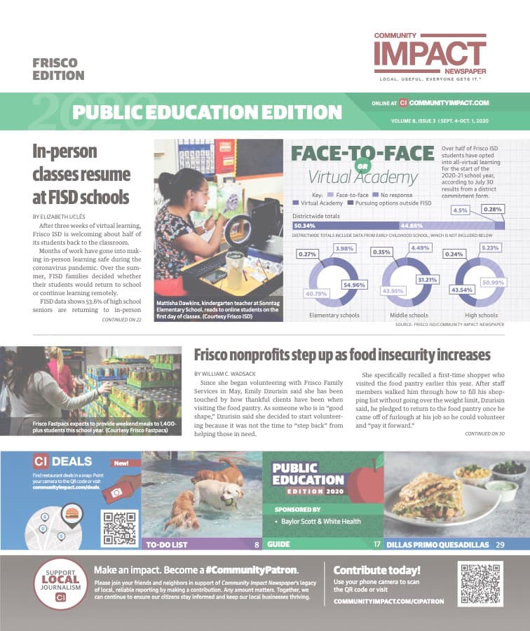 Frisco cover — September 2020