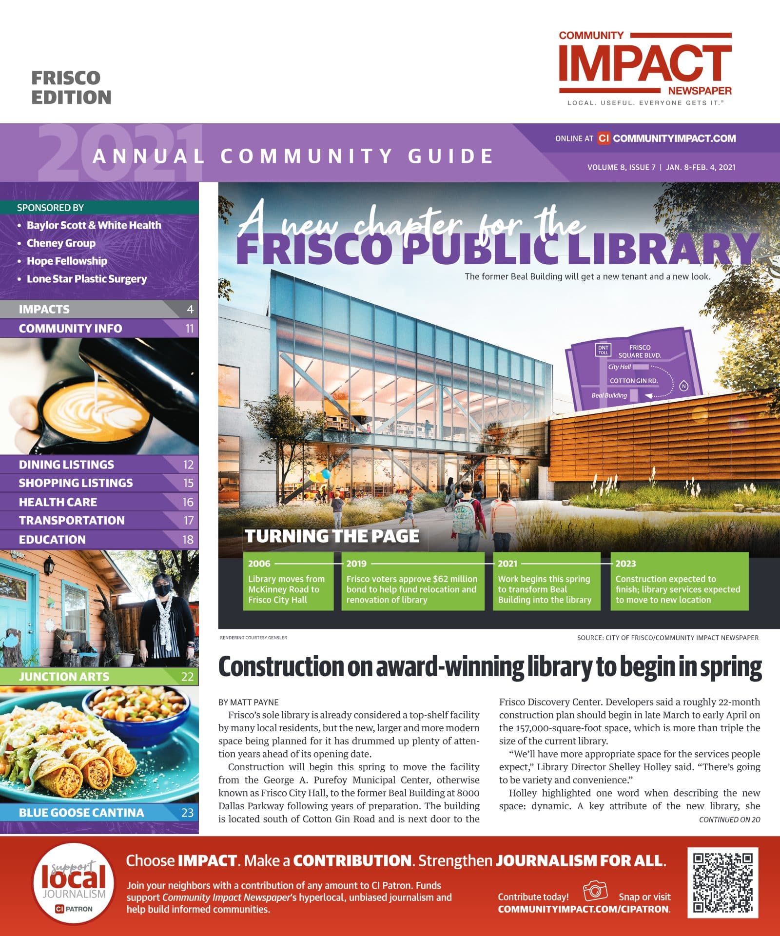 Frisco cover — January 2021