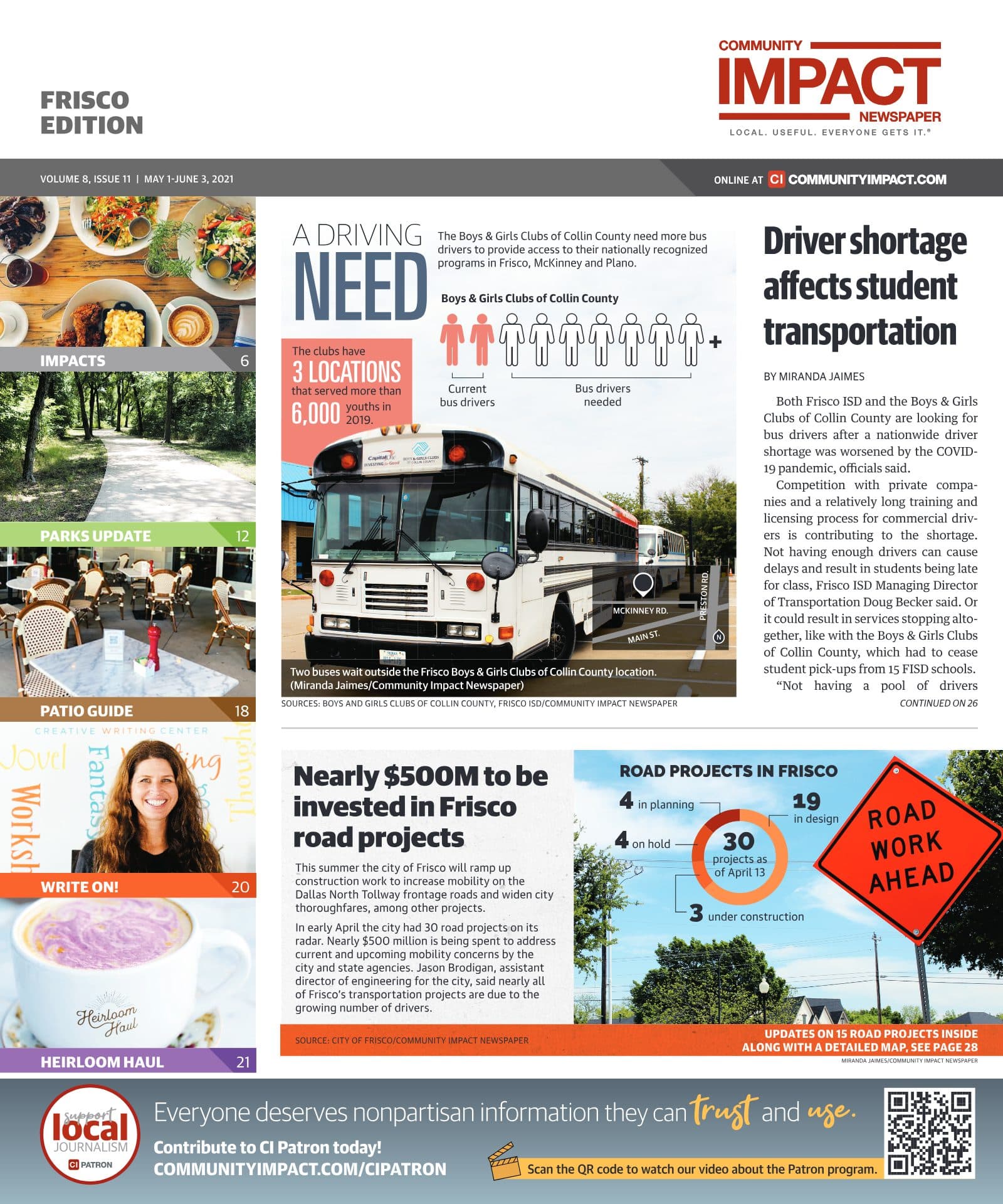 Frisco cover — May 2021