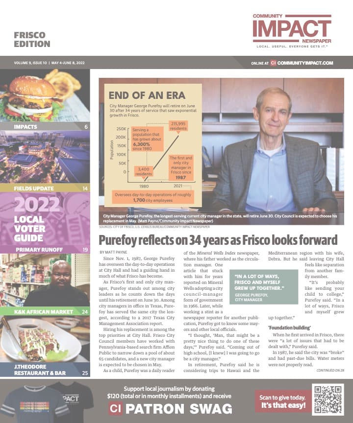 Frisco cover — May 2022