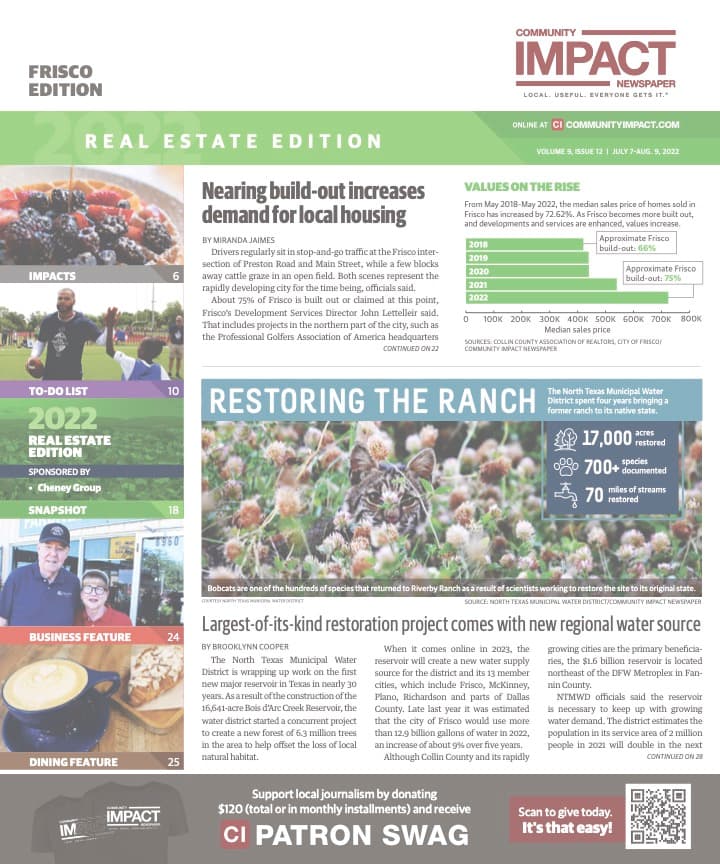 Frisco cover — July 2022