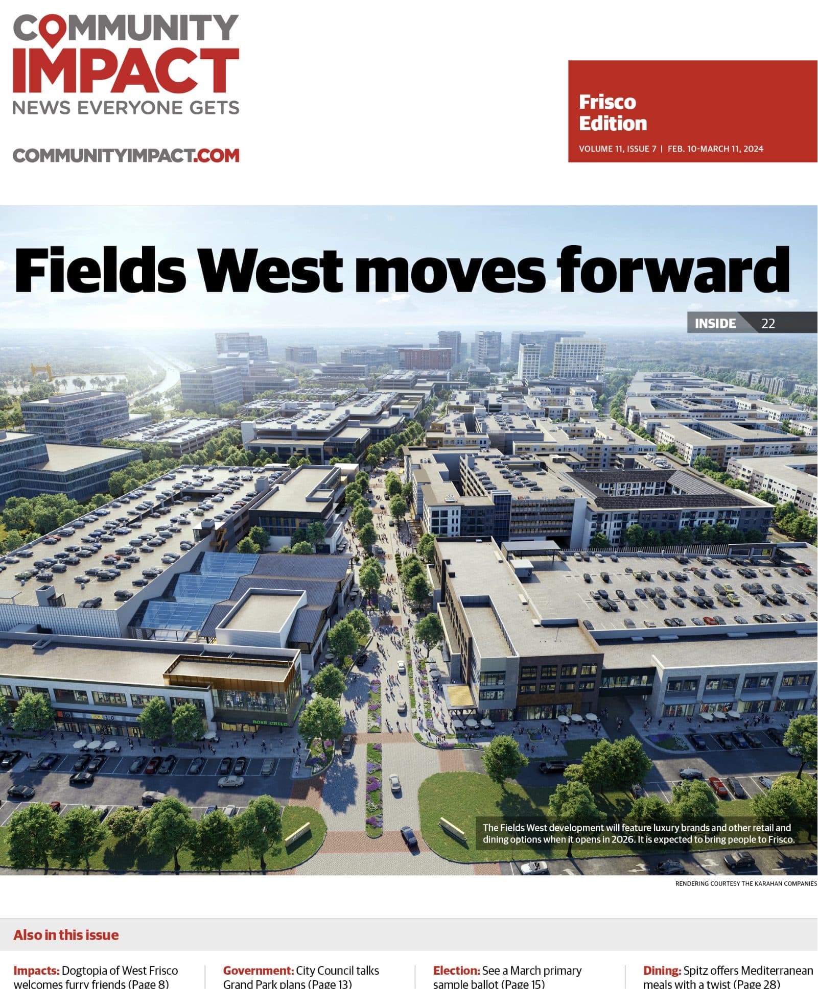 Frisco cover — February 2024