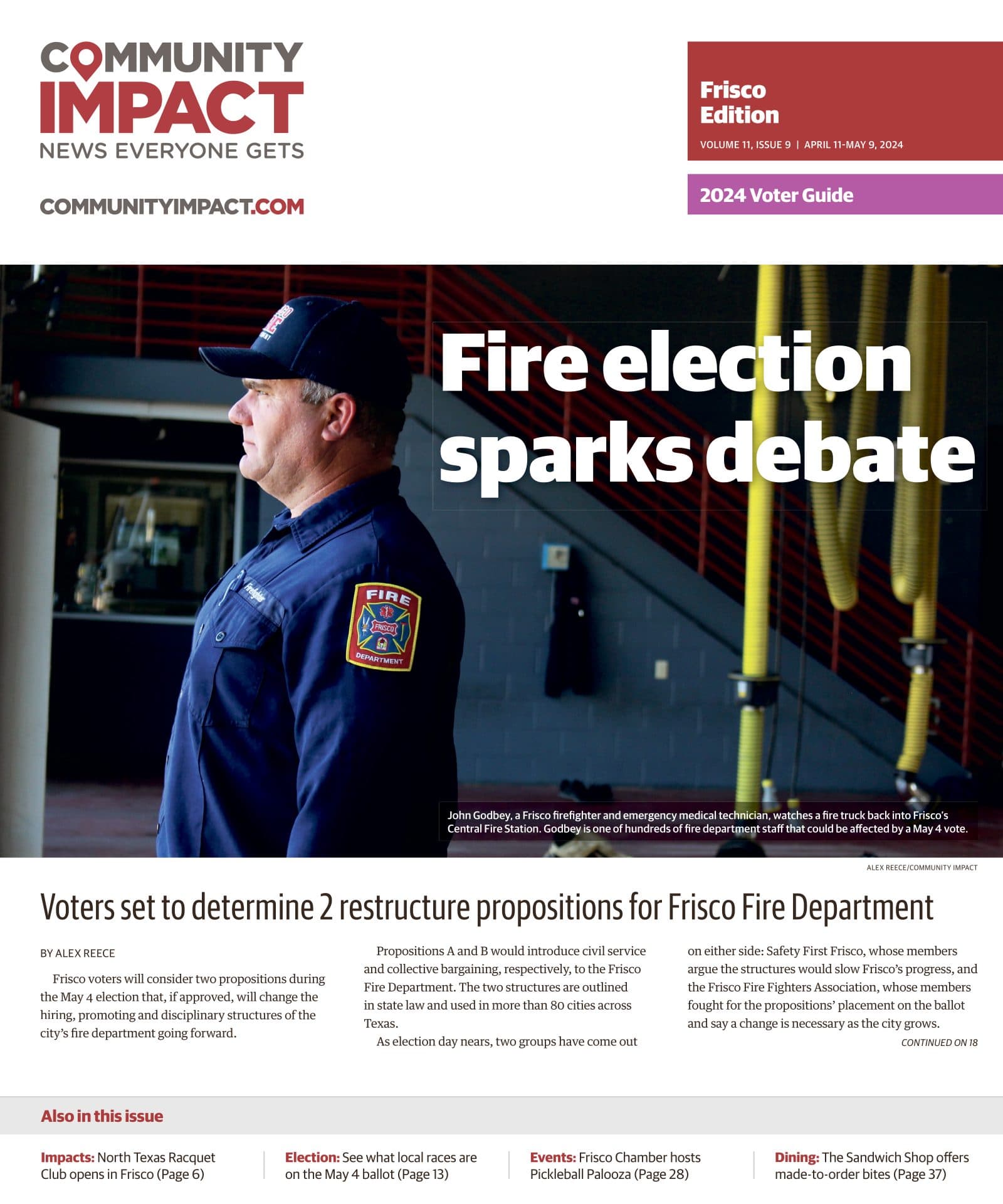Frisco cover — April 2024