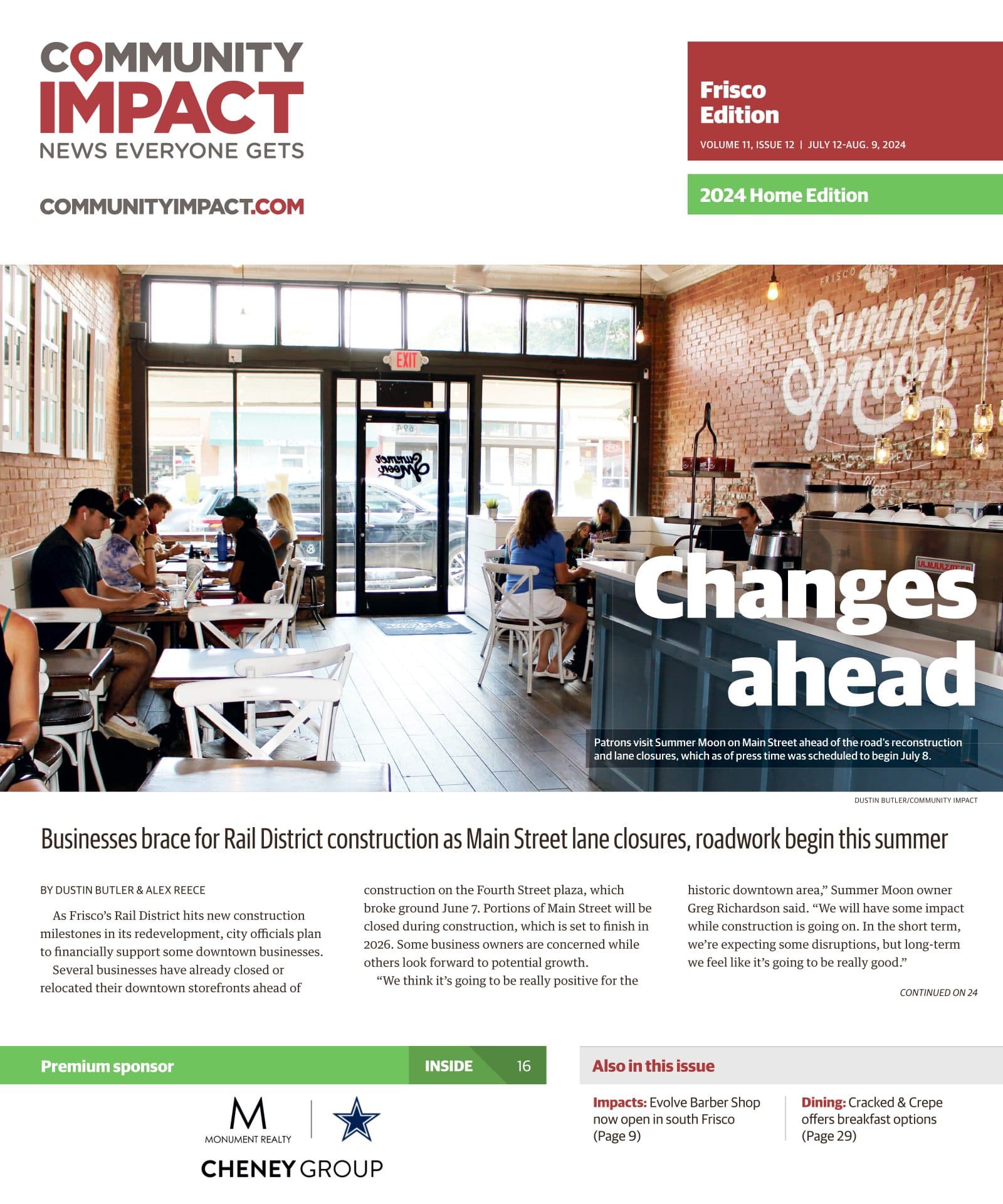Frisco cover — July 2024