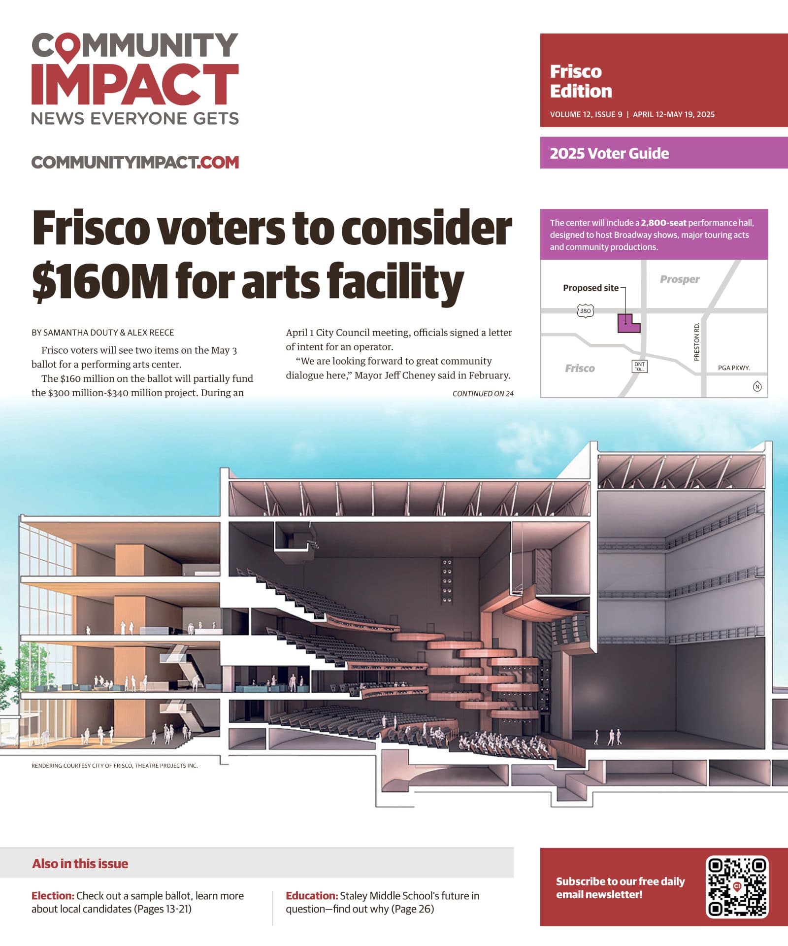 Frisco cover — April 2025