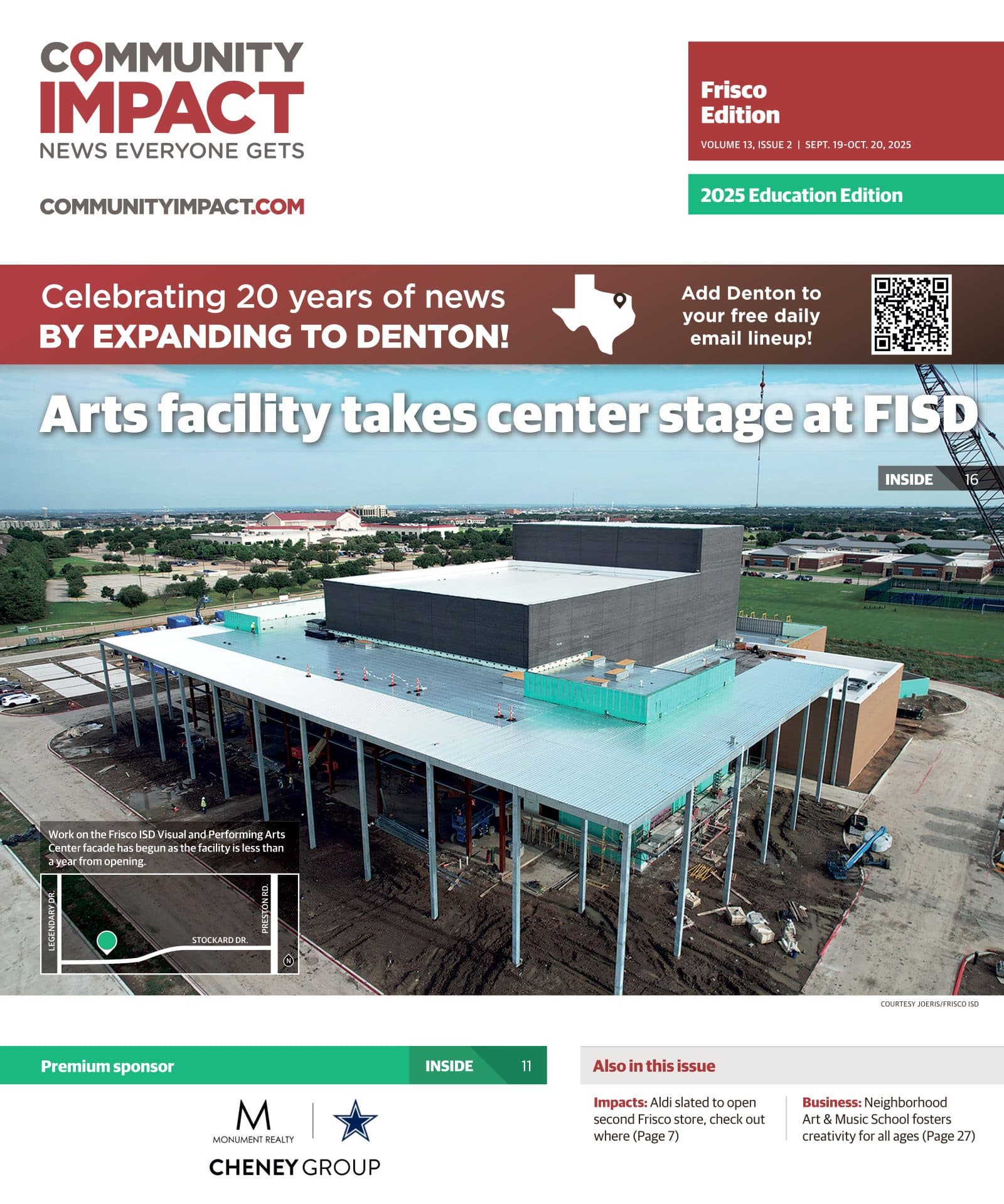 Frisco cover — September 2025