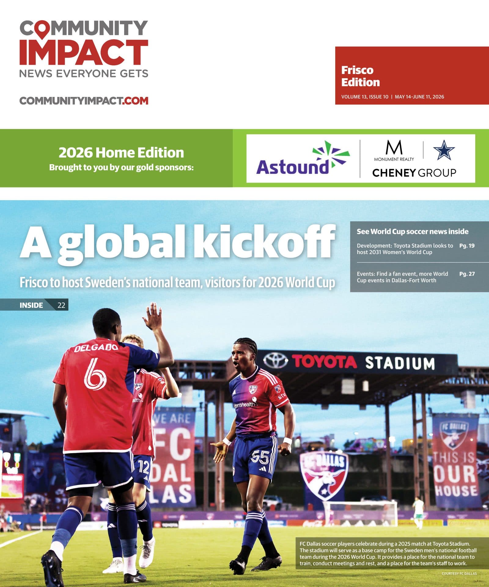 Frisco cover — May 2026