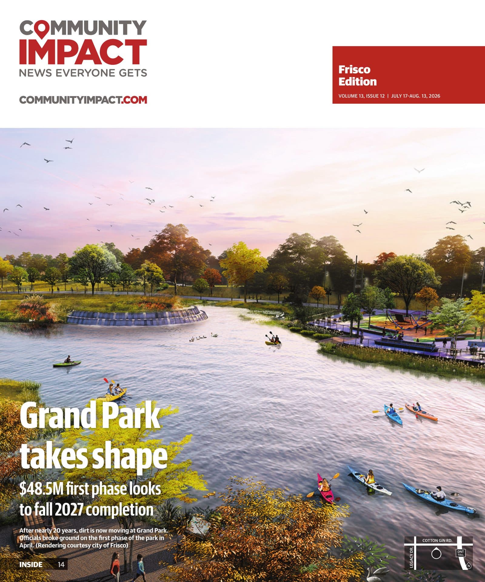 Frisco cover — July 2026