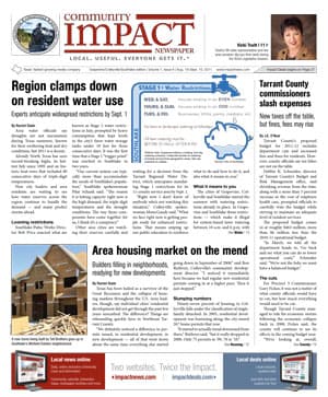Grapevine - Colleyville - Southlake cover — August 2011