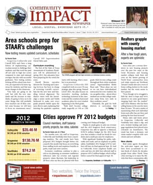 Grapevine - Colleyville - Southlake cover — September 2011