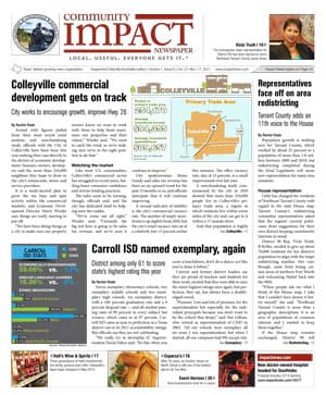 Grapevine - Colleyville - Southlake cover — October 2011