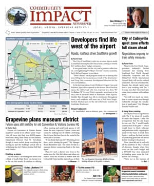 Grapevine - Colleyville - Southlake cover — December 2011