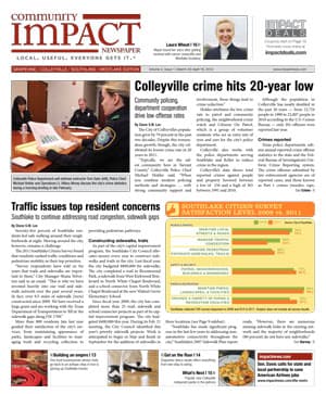 Grapevine - Colleyville - Southlake cover — March 2012