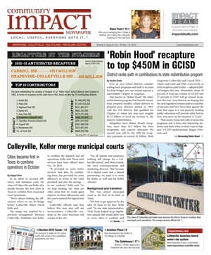 Grapevine - Colleyville - Southlake cover — October 2012