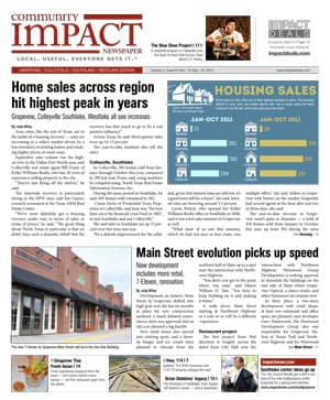 Grapevine - Colleyville - Southlake cover — November 2012
