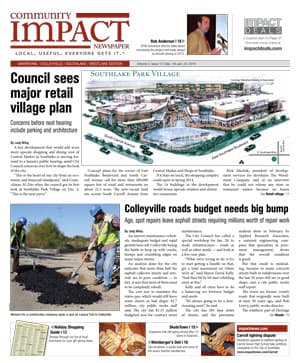 Grapevine - Colleyville - Southlake cover — December 2012