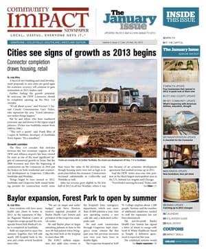 Grapevine - Colleyville - Southlake cover — January 2013