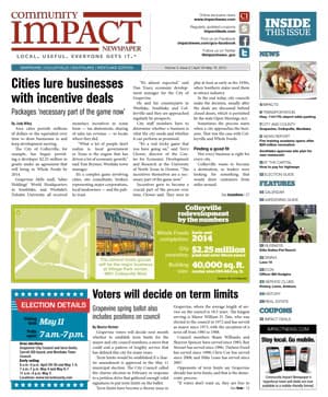 Grapevine - Colleyville - Southlake cover — April 2013