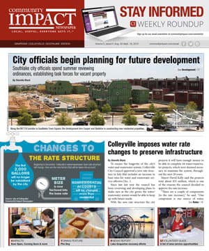Grapevine - Colleyville - Southlake cover — August 2015