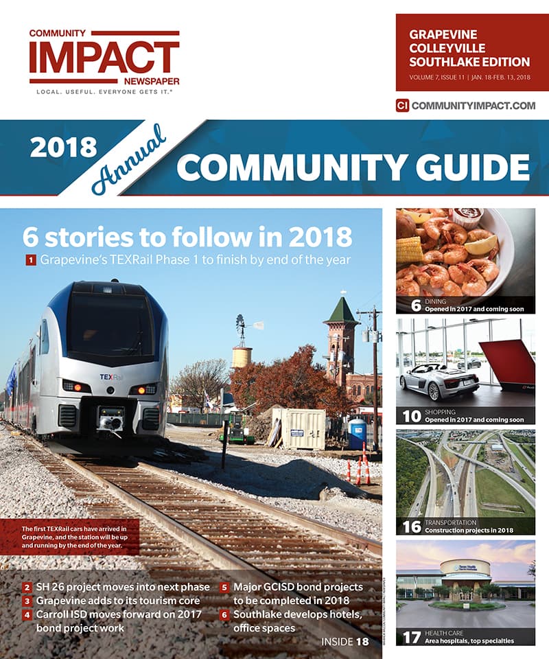 Grapevine - Colleyville - Southlake cover — January 2018