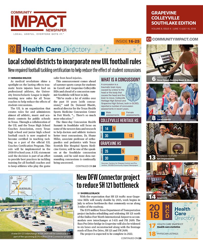 Grapevine - Colleyville - Southlake cover — June 2018