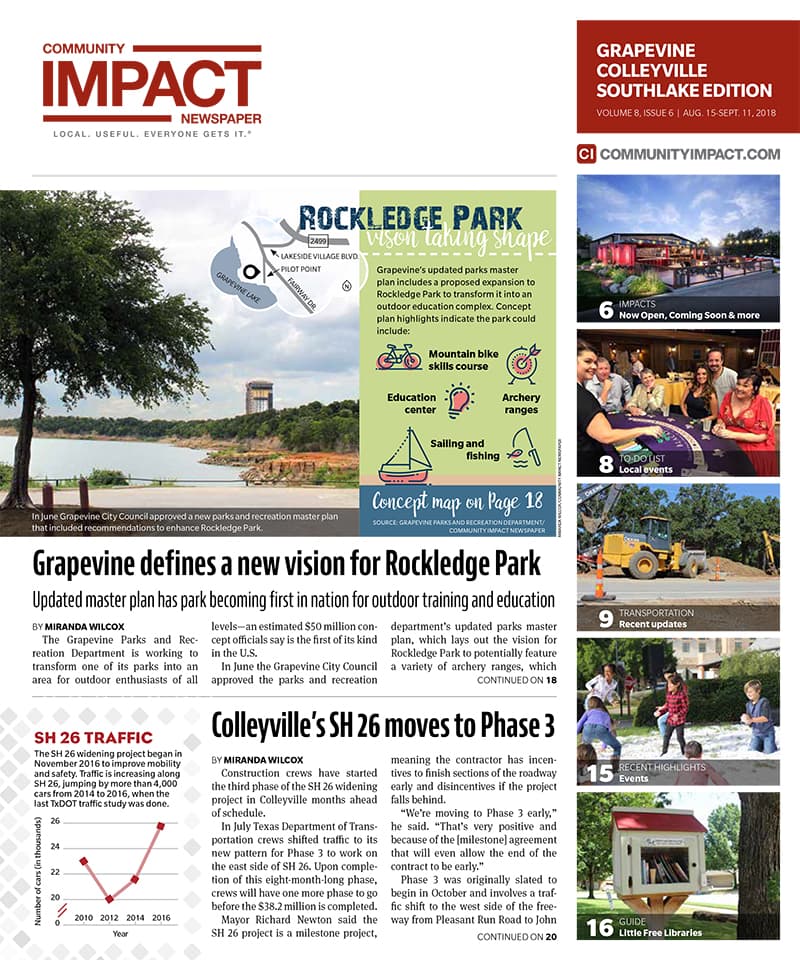 Grapevine - Colleyville - Southlake cover — August 2018