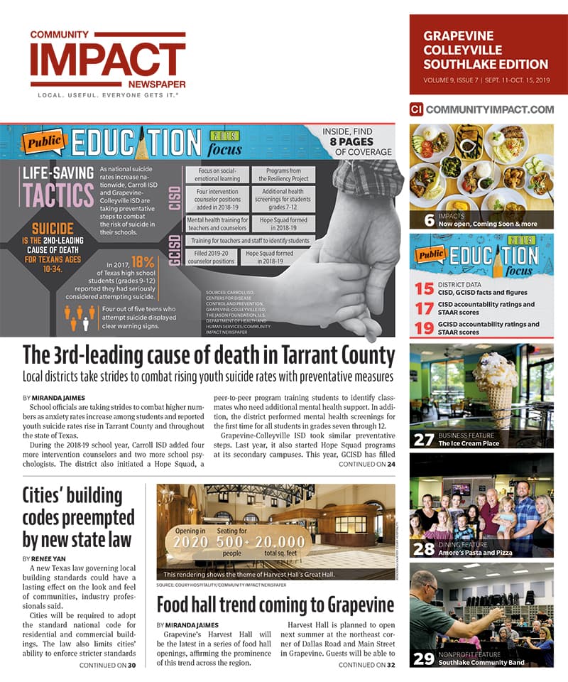 Grapevine - Colleyville - Southlake cover — September 2019