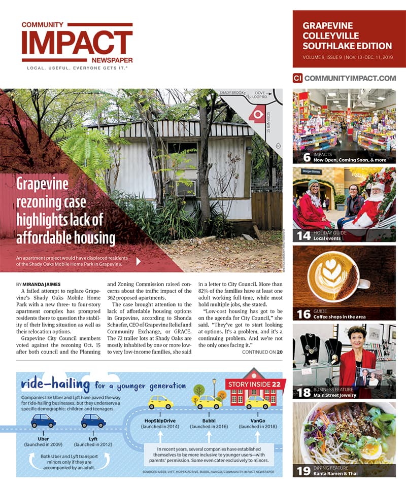Grapevine - Colleyville - Southlake cover — November 2019