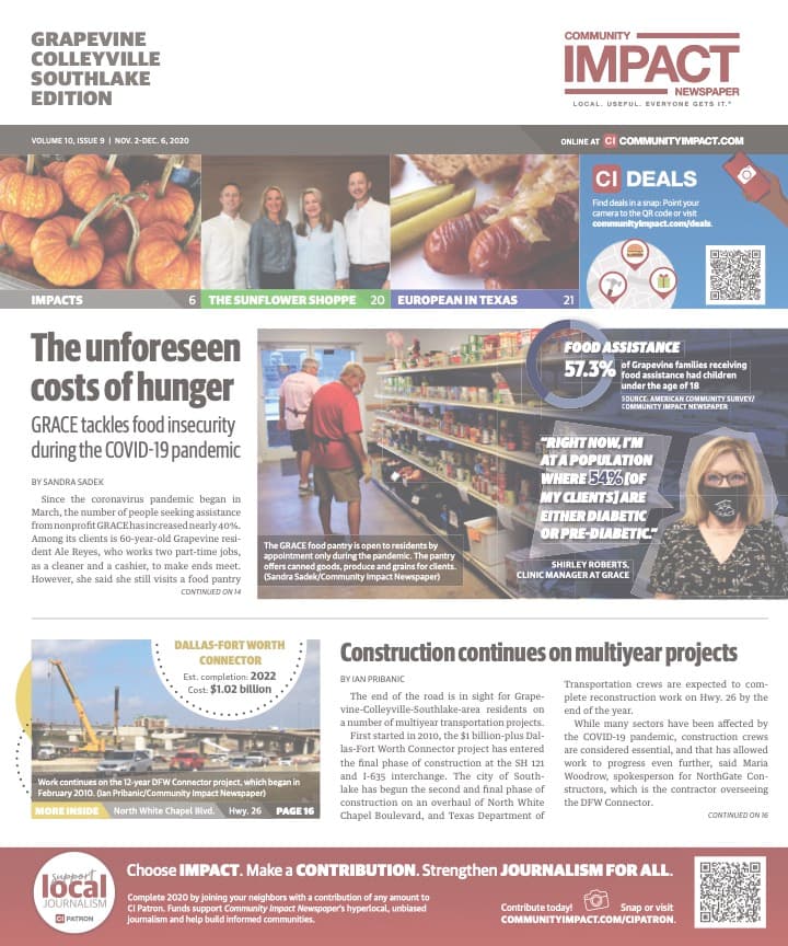 Grapevine - Colleyville - Southlake cover — November 2020