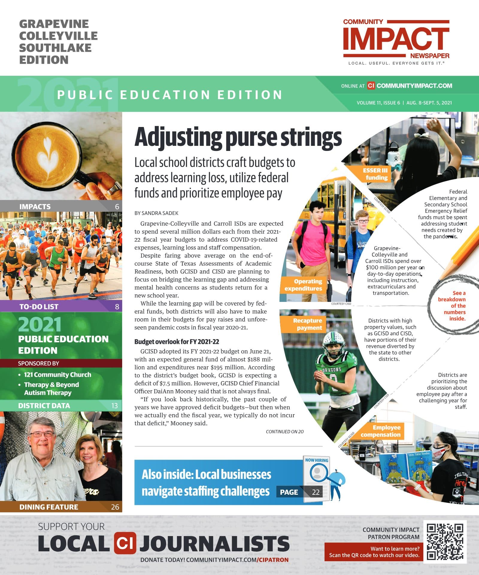 Grapevine - Colleyville - Southlake cover — August 2021