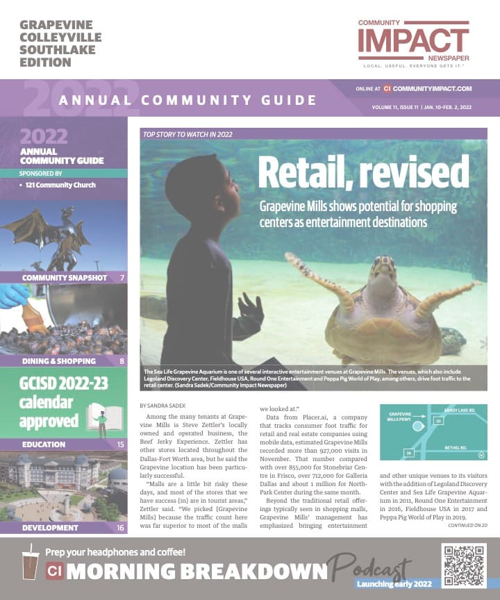 Grapevine - Colleyville - Southlake cover — January 2022