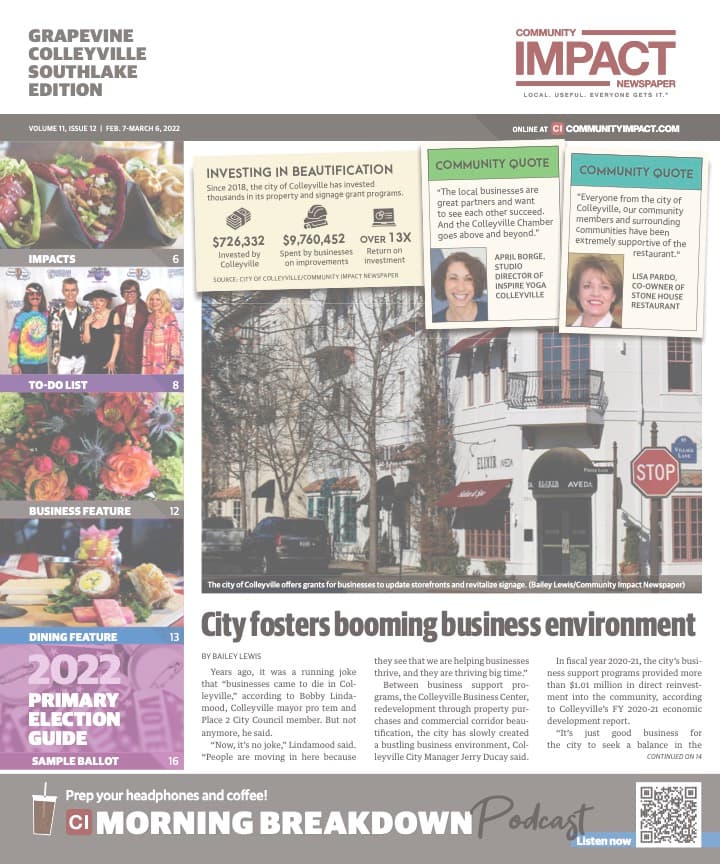 Grapevine - Colleyville - Southlake cover — February 2022