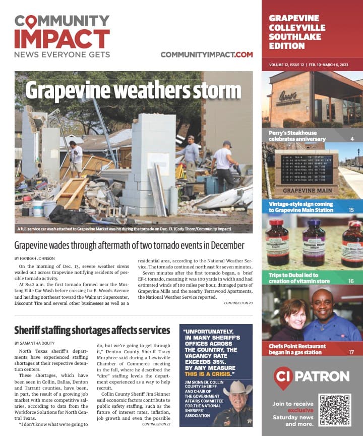 Grapevine - Colleyville - Southlake cover — February 2023