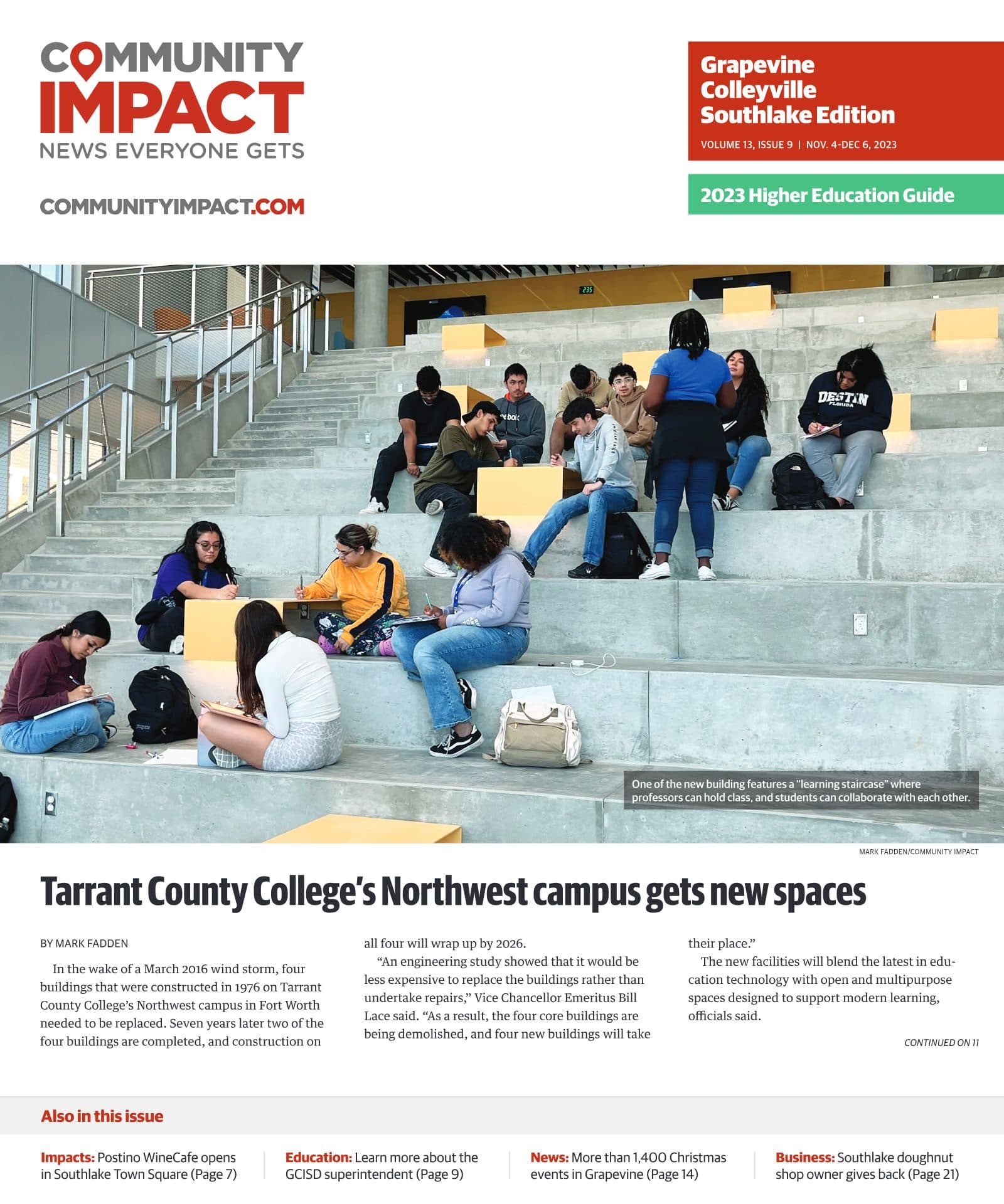 Grapevine - Colleyville - Southlake cover — November 2023