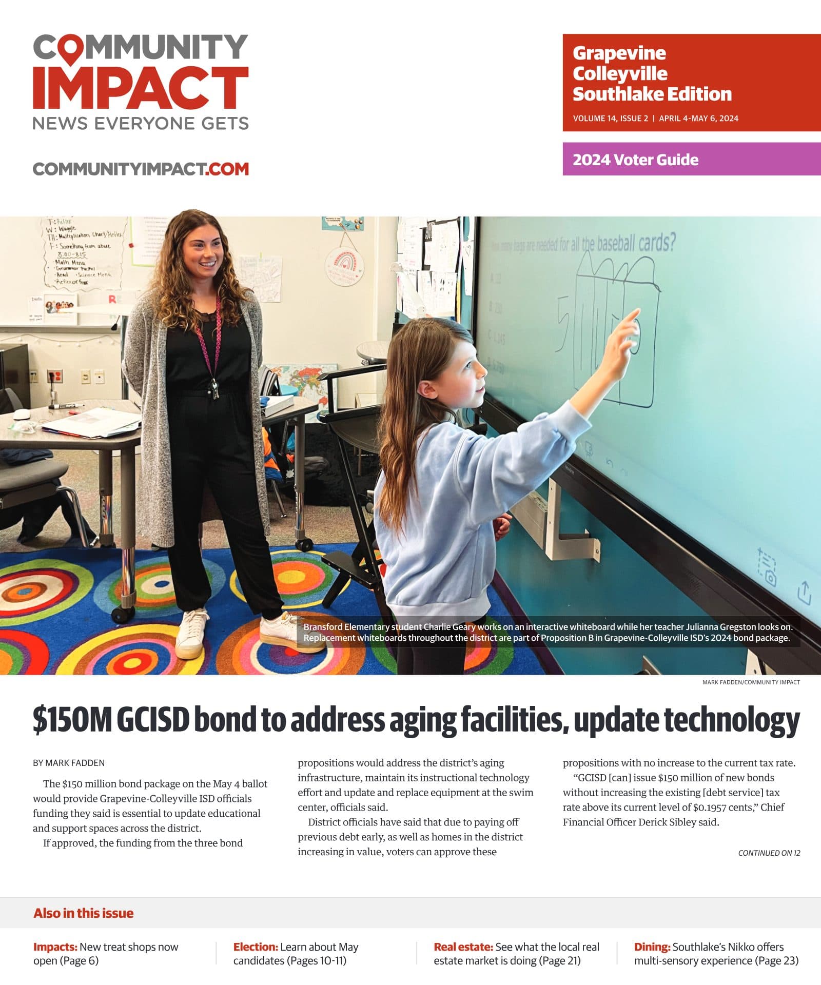 Grapevine - Colleyville - Southlake cover — April 2024